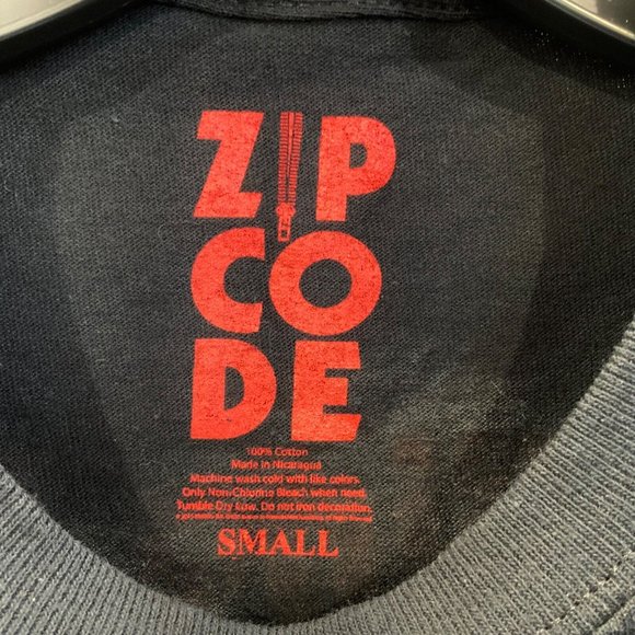 THE ROLLING STONES 2015 Zip Code North American Concert Tour T SHIRT Mens Small - Picture 3 of 6